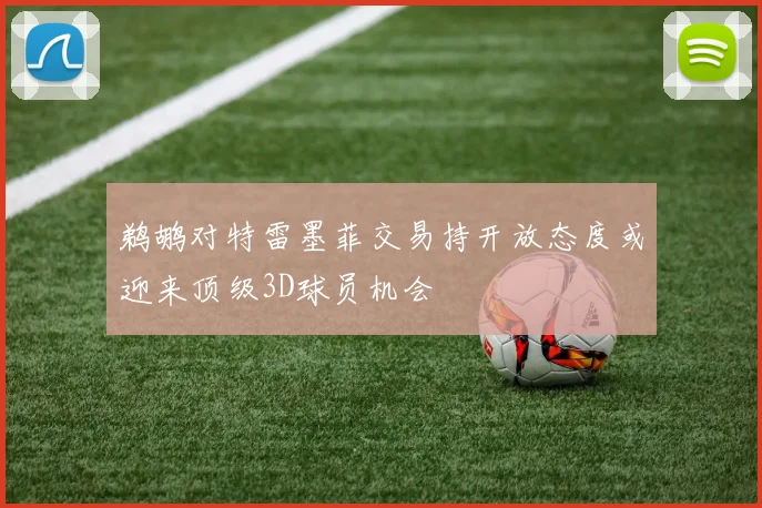 鹈鹕对特雷墨菲交易持开放态度或迎来顶级3D球员机会